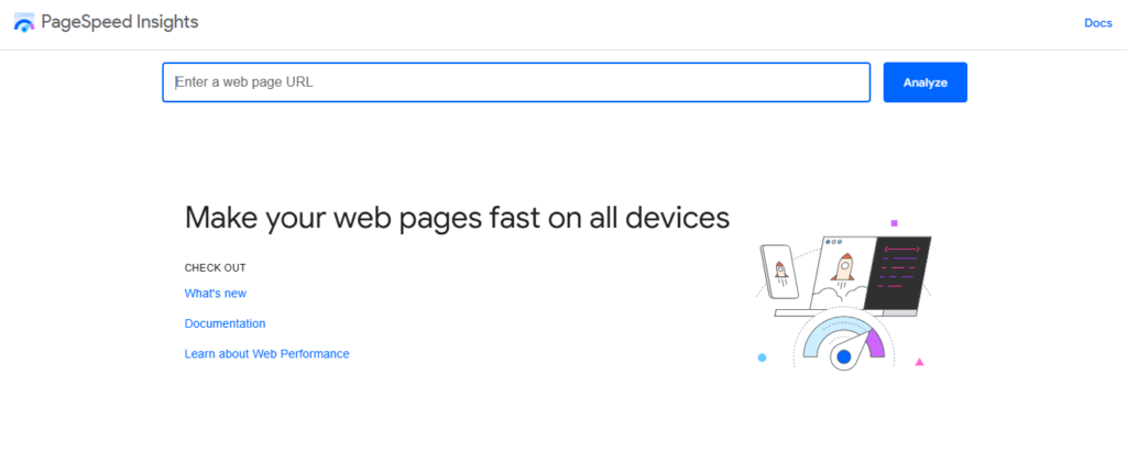PageSpeed Insights Dashboard