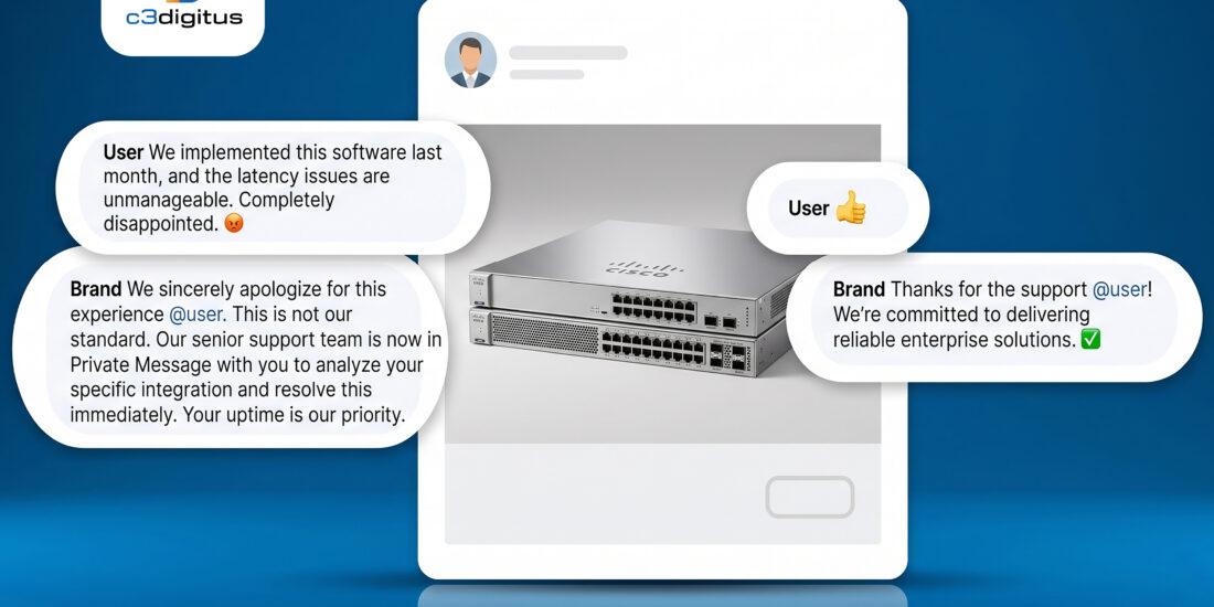 How B2B Brands Should Handle Negative Social Media Comments
