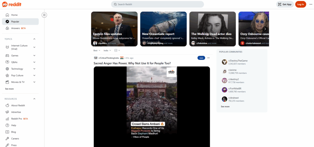 Reddit Overview
