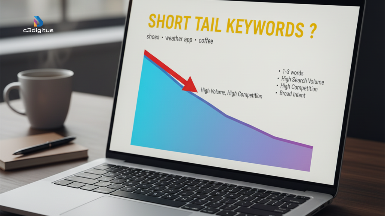 What is Short-tail keywords?