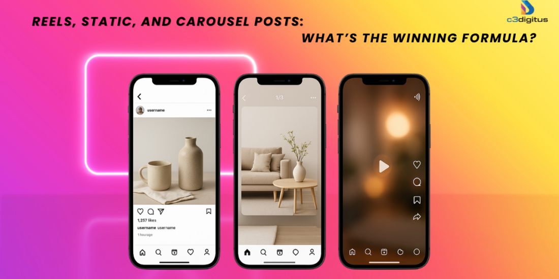 Reel vs. Static vs. Carousel Posts: What Works Best?