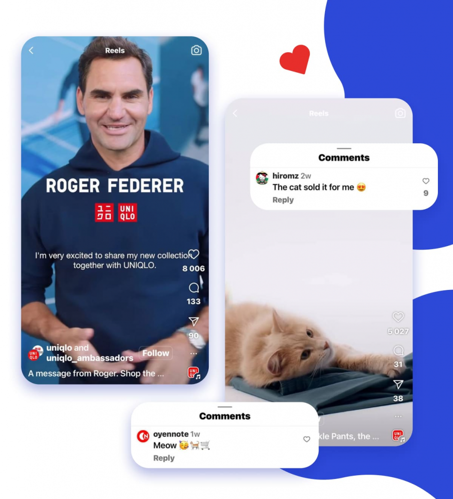 A reel post, for example.