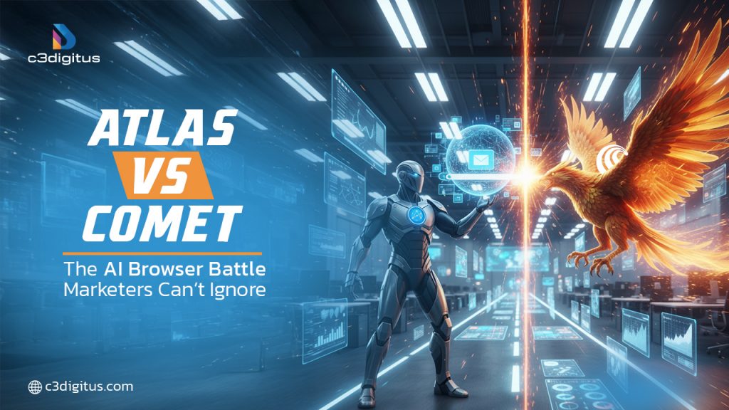 Atlas vs Comet: The AI Browser Battle Marketers Can’t Ignore
