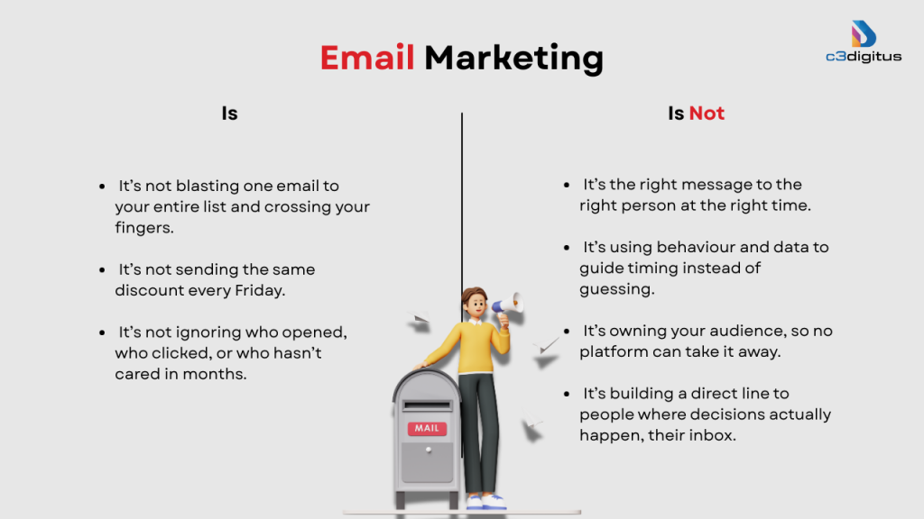 What email marketing is and what it's not