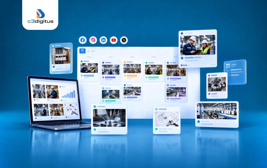 Social Media Content Calendar for Industrial Companies
