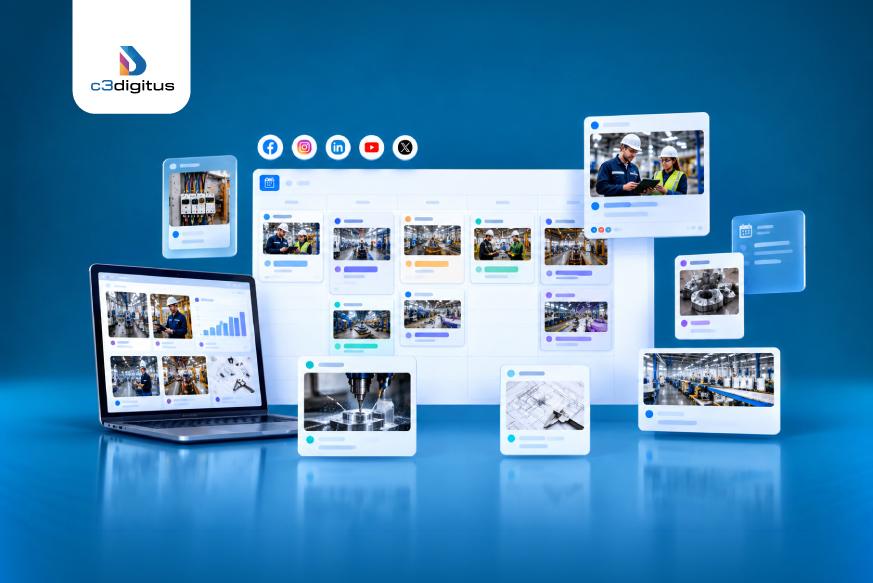 Social Media Content Calendar for Industrial Companies