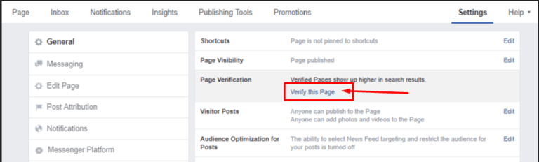 What is Facebook Marketing? A Complete Guide - Part 1 7 verifying process of facebook business page
