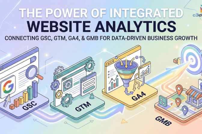 Website Analytics in 2026: The GA4, GTM, GSC & GMB Guide That Actually Helps You Grow